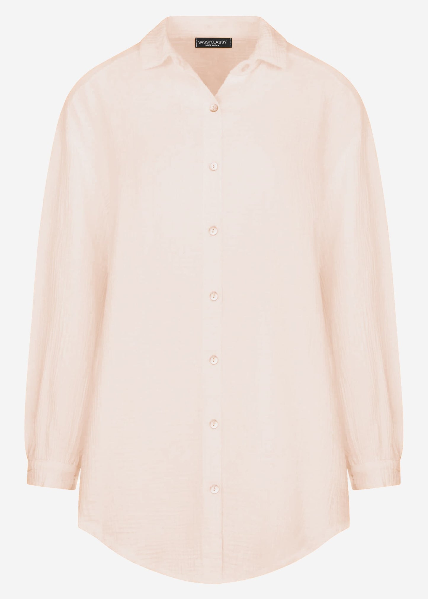 Hettie Oversized Muslin Blouse