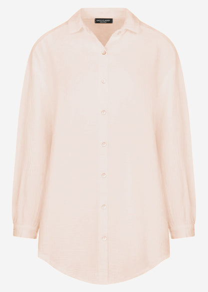 Hettie Oversized Muslin Blouse