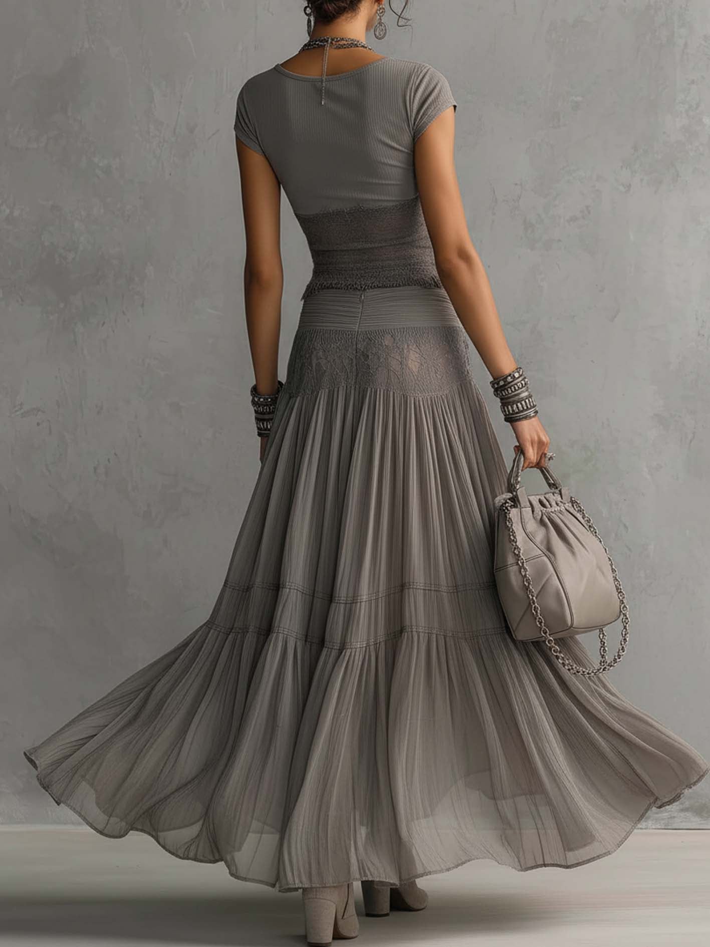 Emilia Ethereal Ethnic Two-Piece Set