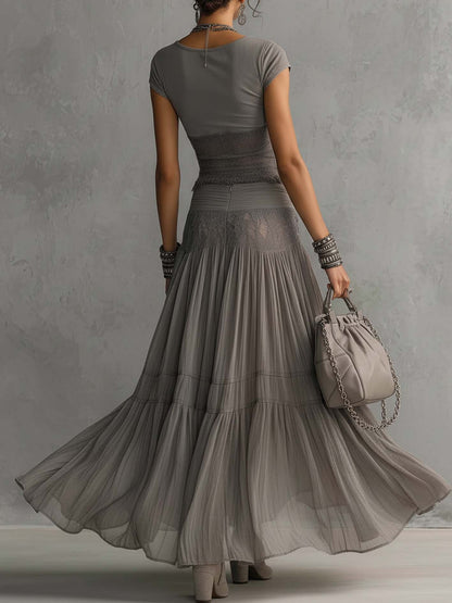 Emilia Ethereal Ethnic Two-Piece Set