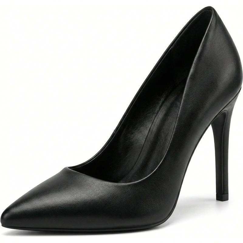 Beatrice Court Shoes in Black Matte