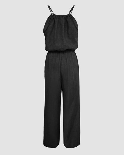 Verena Tied-Waist Jumpsuit