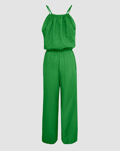 Verena Tied-Waist Jumpsuit