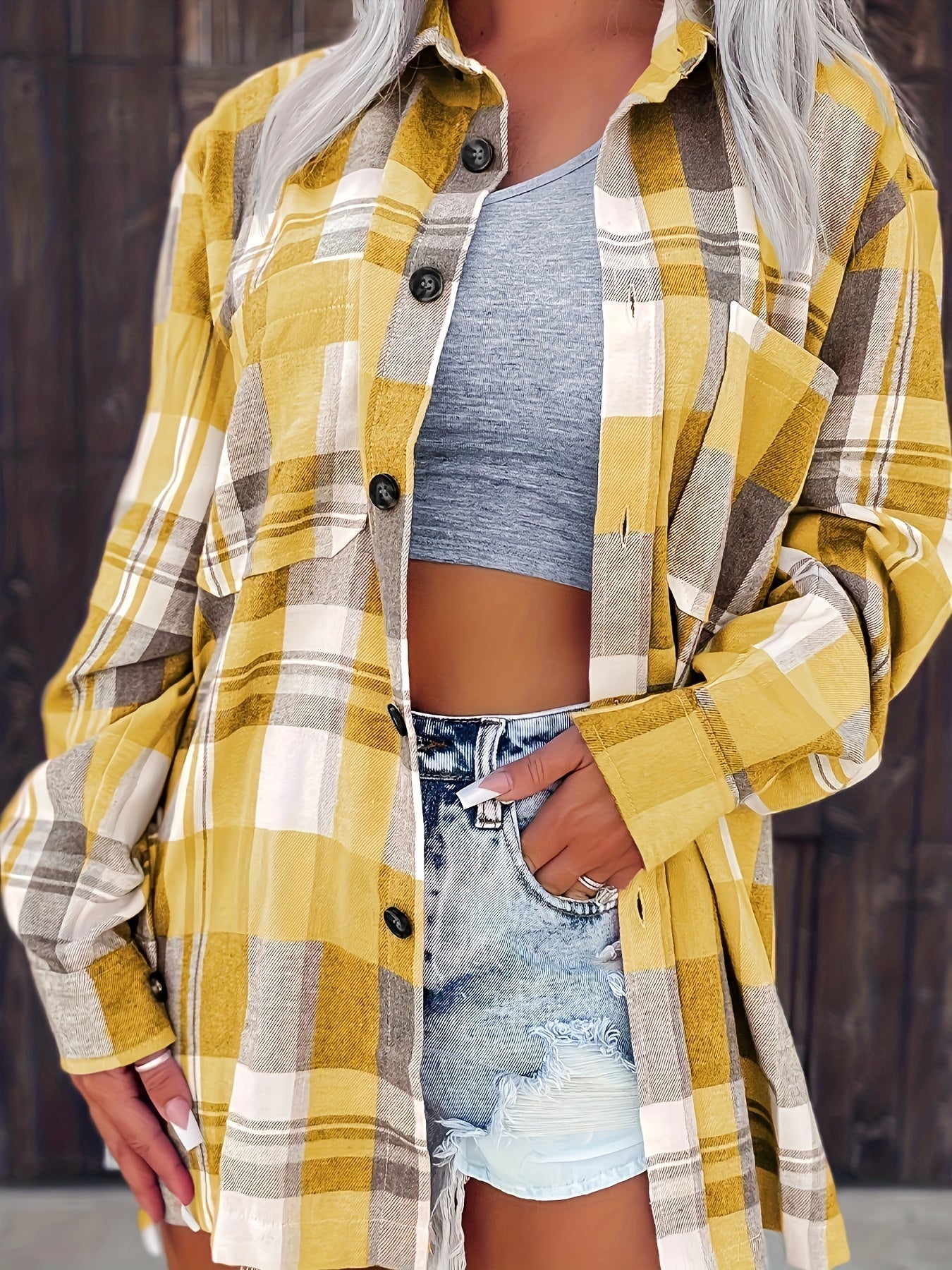 Marielle Gingham Summer Shirt