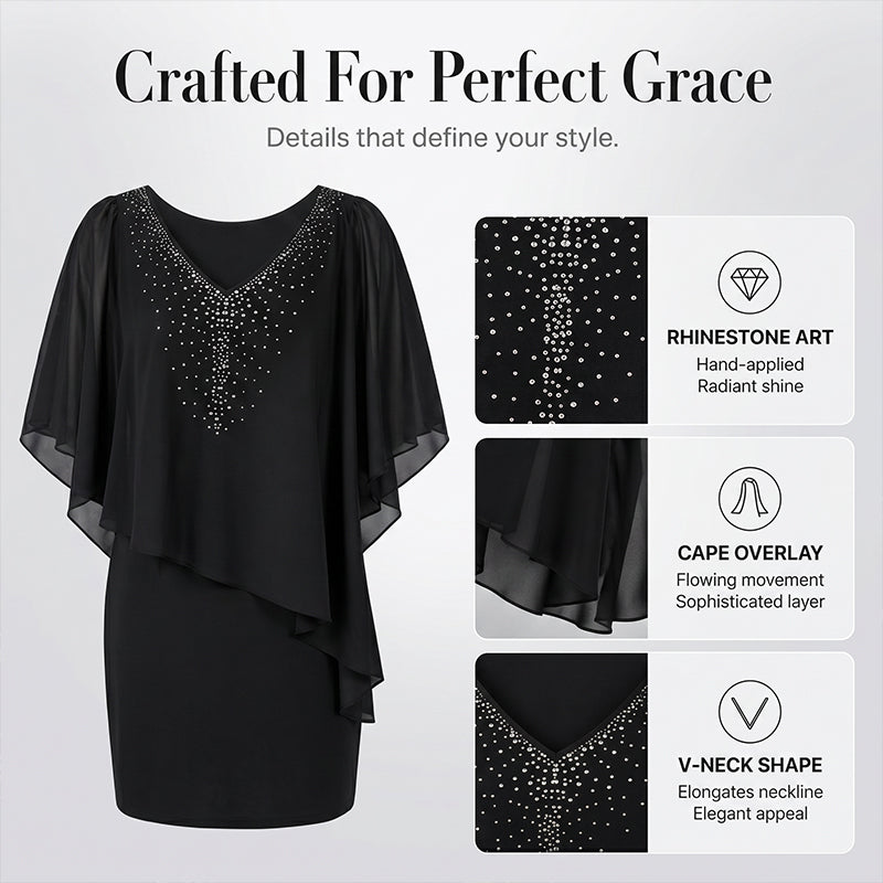 Grace Elegant V-Neck Dress