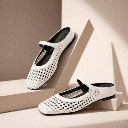 Tressa Orthopedic Mule Flats