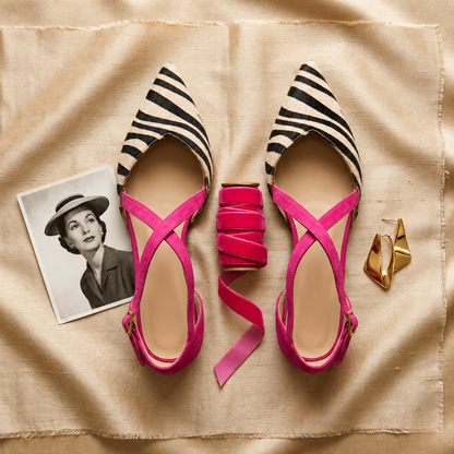 Fern | Strappy Ballet Flats