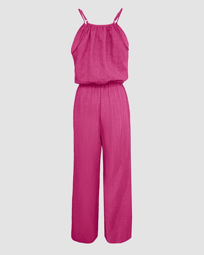 Verena Tied-Waist Jumpsuit