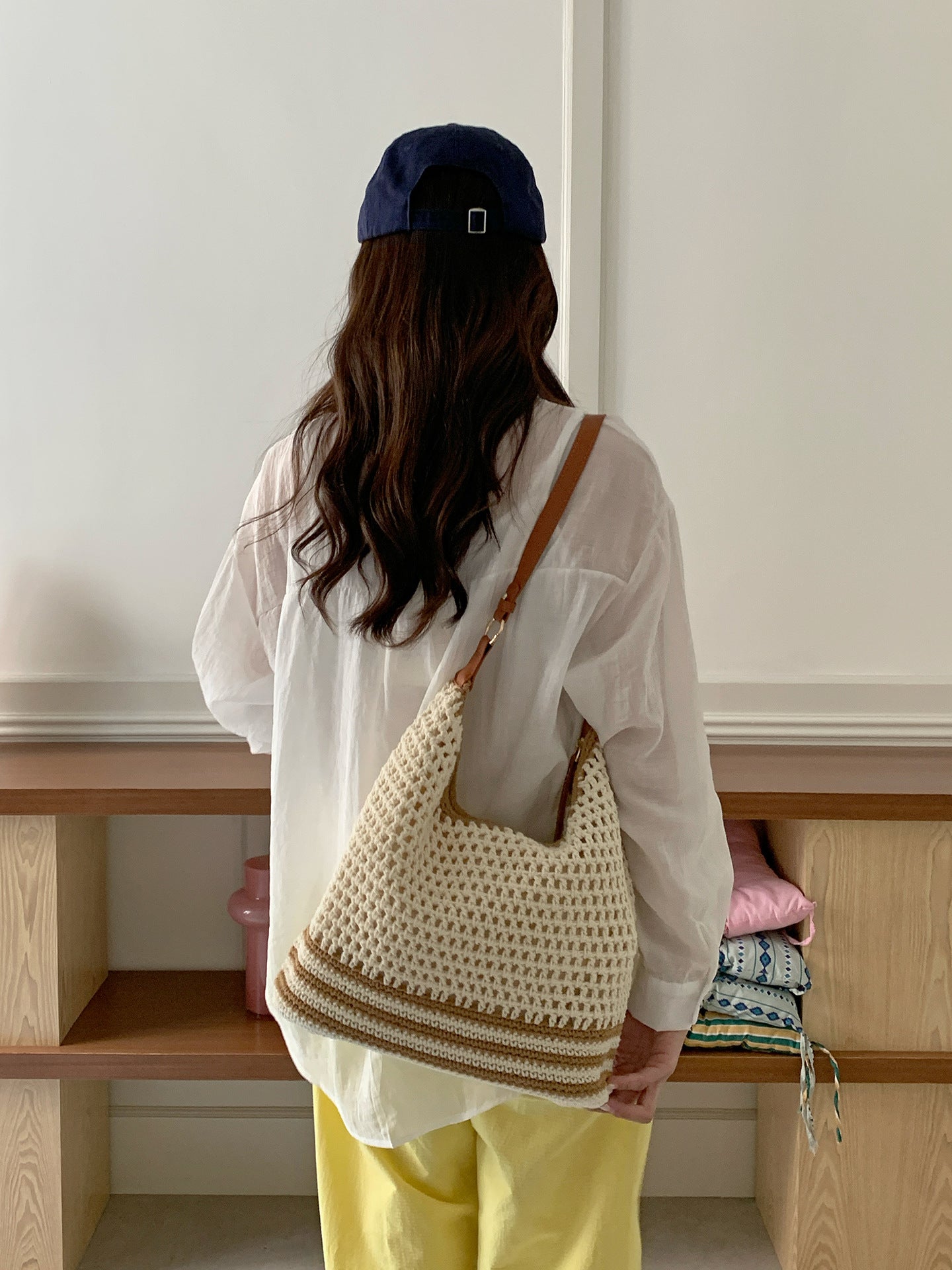 Willow Woven Tote Bag