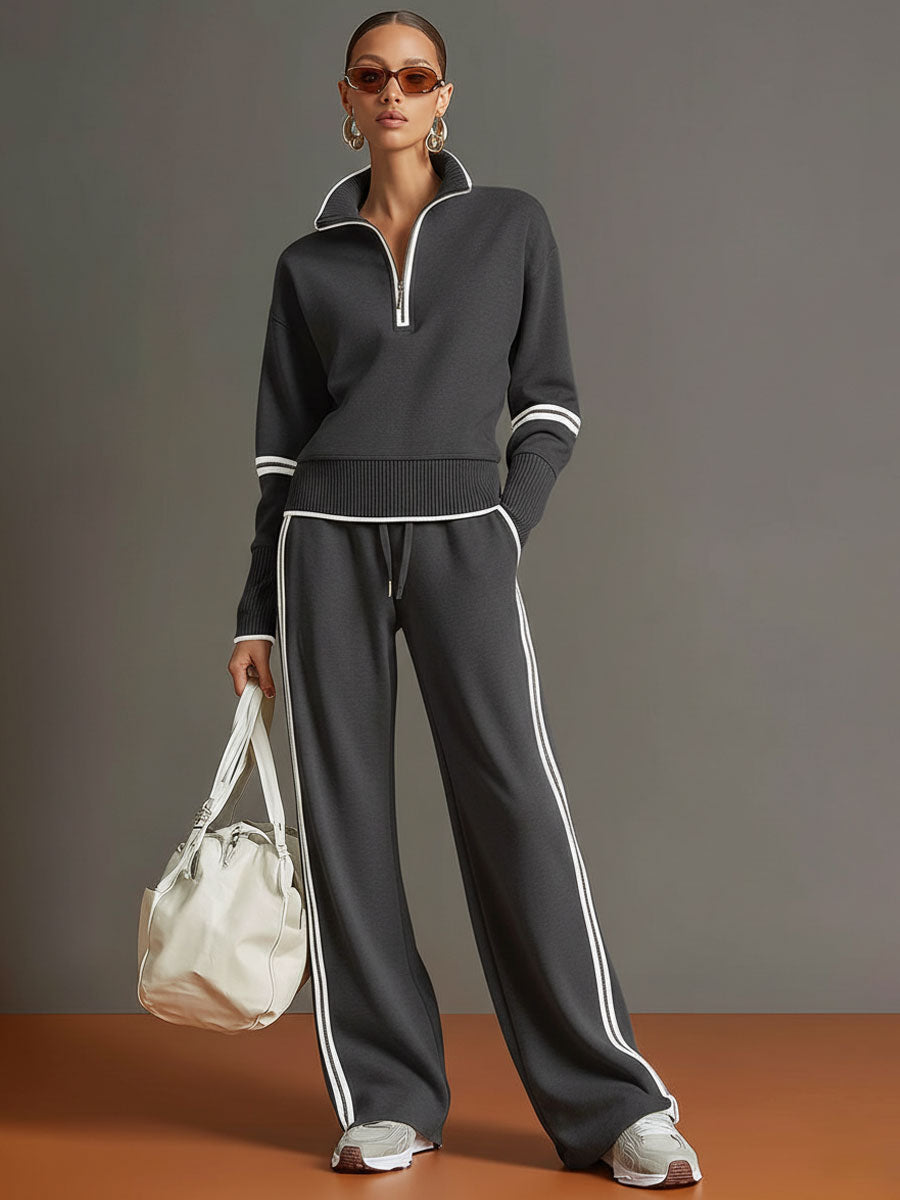 Elowen Signature Half-Zip Set
