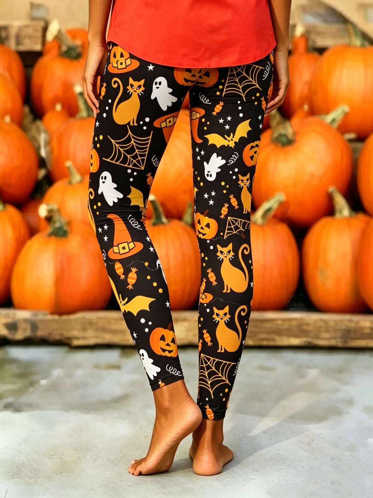 Mabel Halloween Print Leggings
