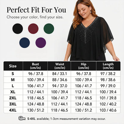 Grace Elegant V-Neck Dress