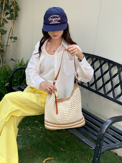 Willow Woven Tote Bag