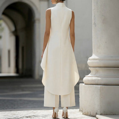 Grace Elegant Wide-Leg Two Piece Outfit