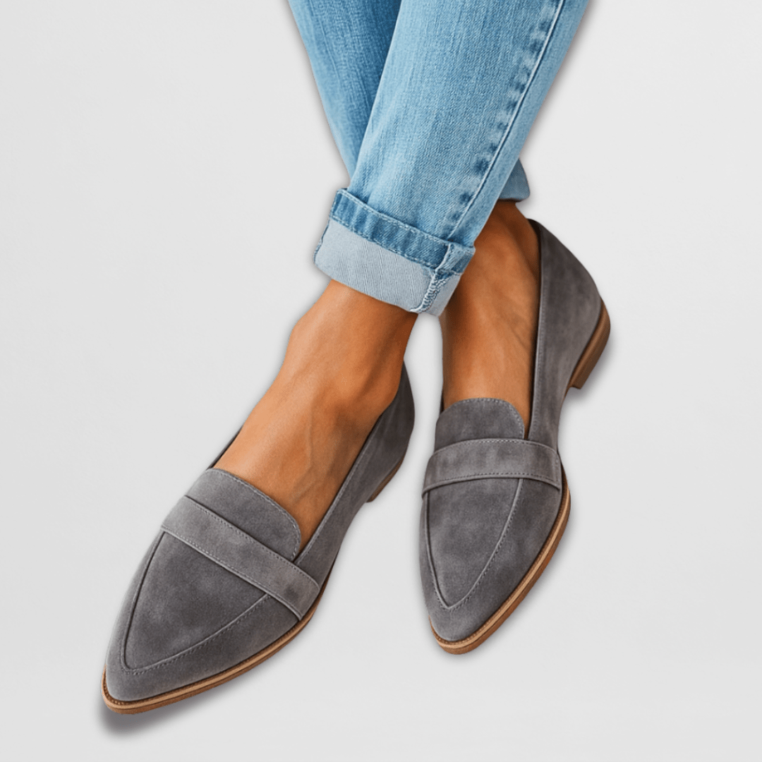 Elena | Soft Suede Loafers