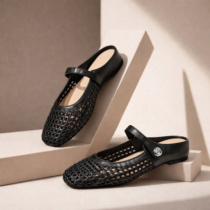 Tressa Orthopedic Mule Flats