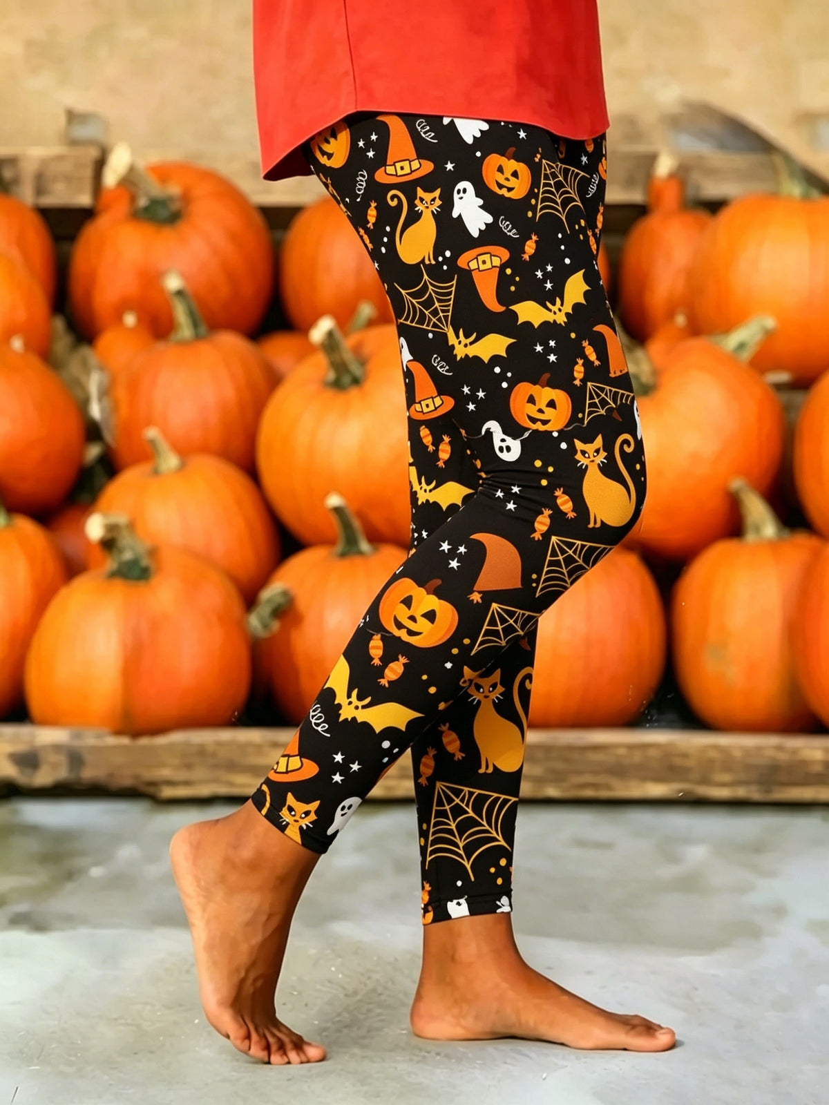 Mabel Halloween Print Leggings