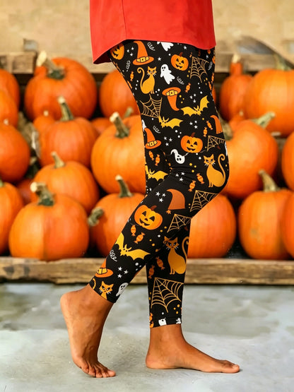 Mabel Halloween Print Leggings