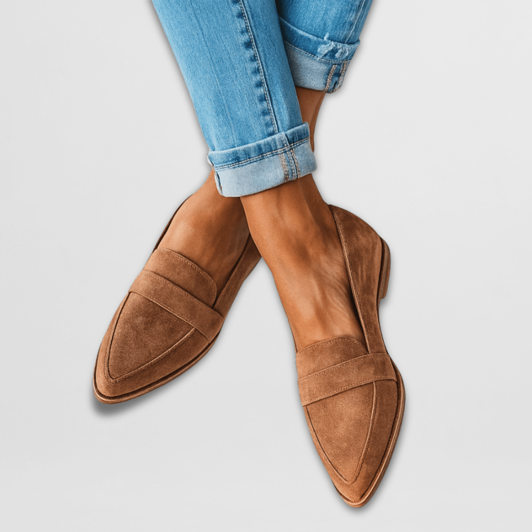 Elena | Soft Suede Loafers