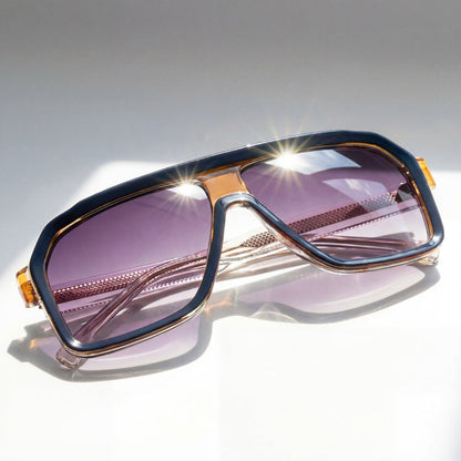 Raven Aviator Retro Sunglasses