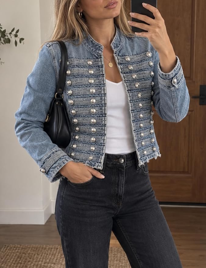 Marlowe Heritage Washed Denim Jacket