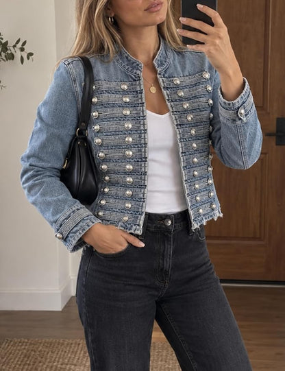 Marlowe Heritage Washed Denim Jacket