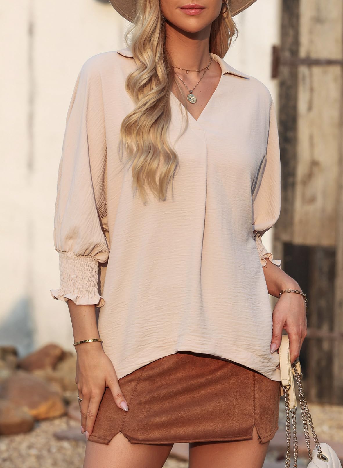 Timeless Casual V-Neck Top