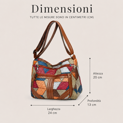 Nella | Borsa patchwork