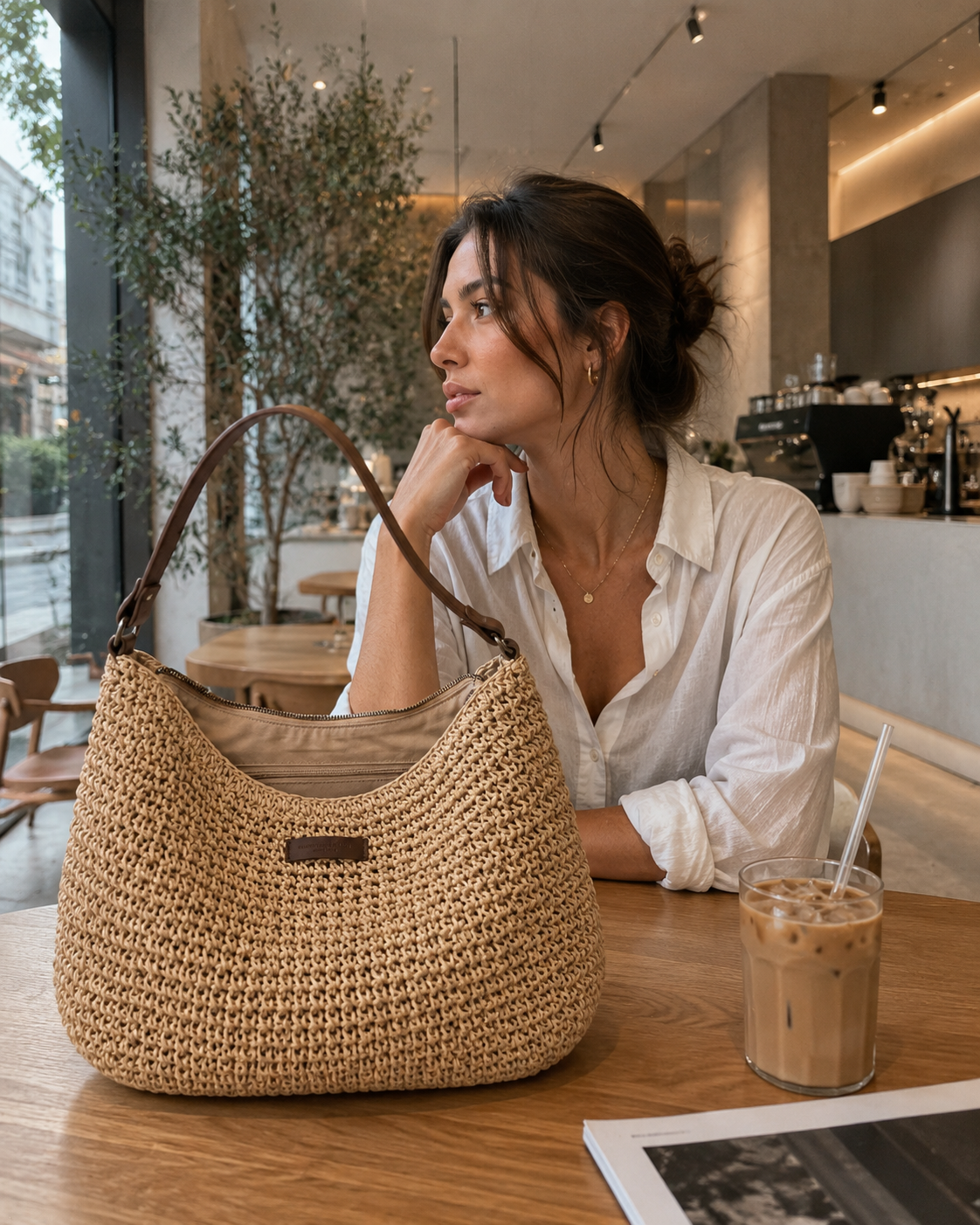 Simona Woven Elegant Bag