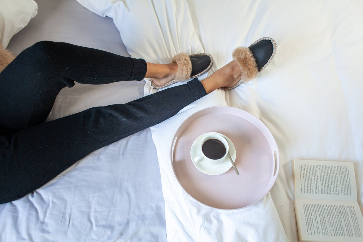 Amelia Sheepskin Mules