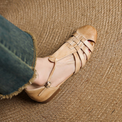 Solene | Orthopedic Leather Ballet Flats