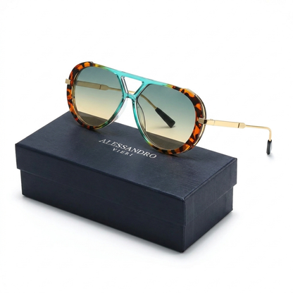 Panther aviator sunglasses