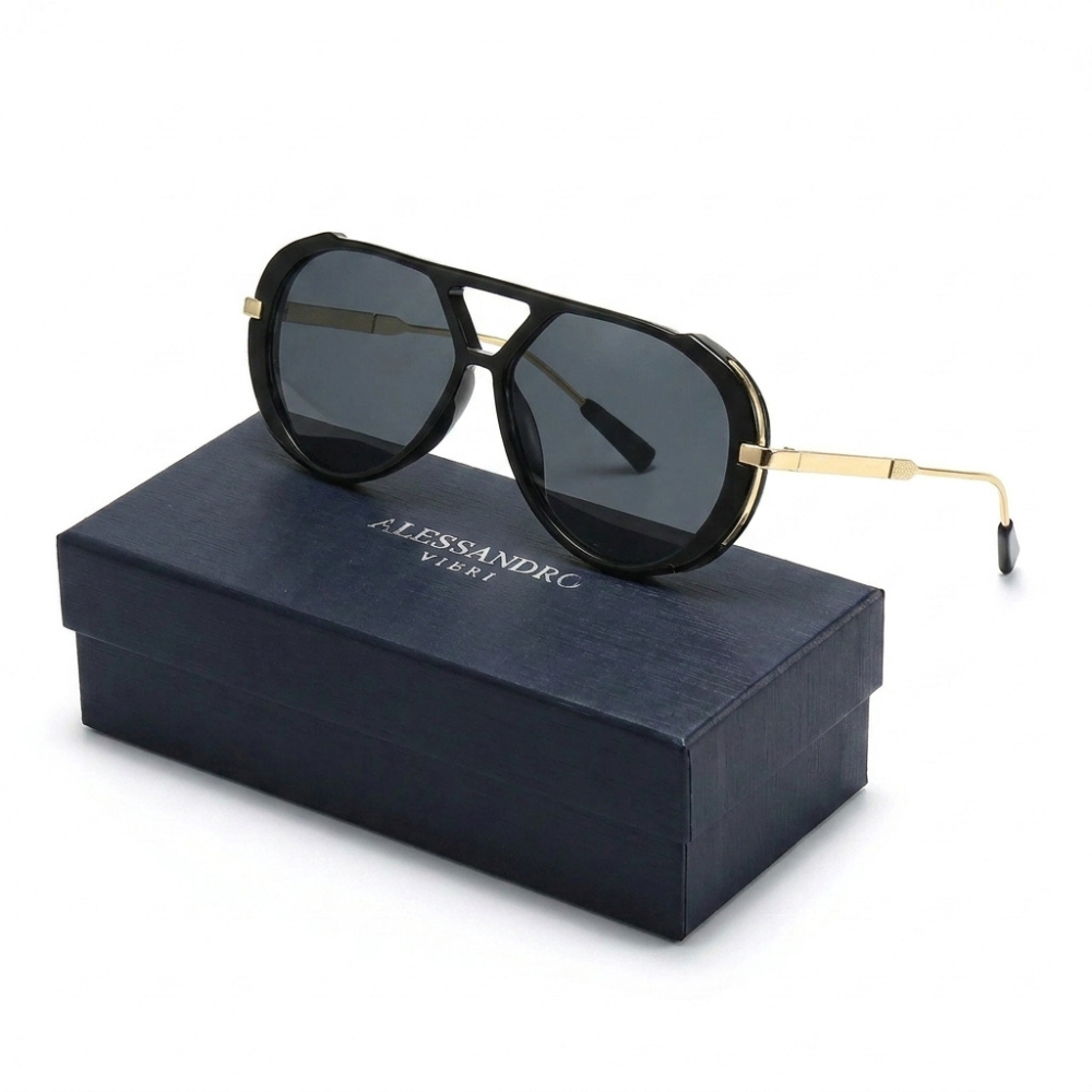 Panther aviator sunglasses