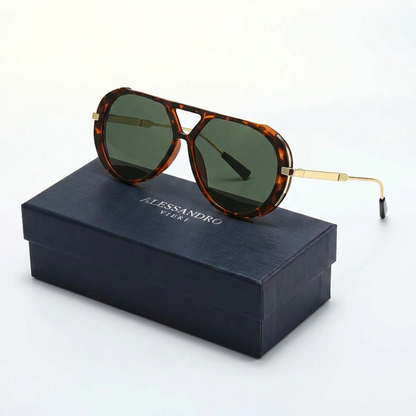 Panther aviator sunglasses