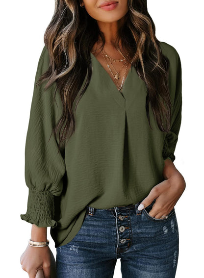 Timeless Casual V-Neck Top