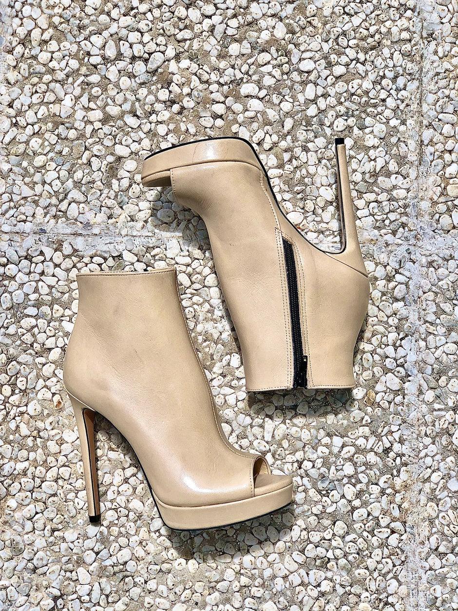 Josephine Leather Ankle Boots