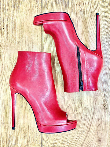 Josephine Leather Ankle Boots