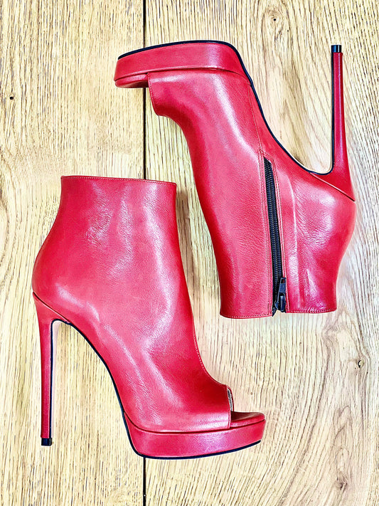 Josephine Leather Ankle Boots