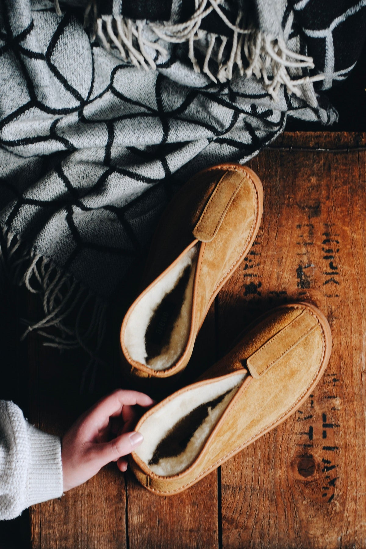 Light Brown Slipper Boots