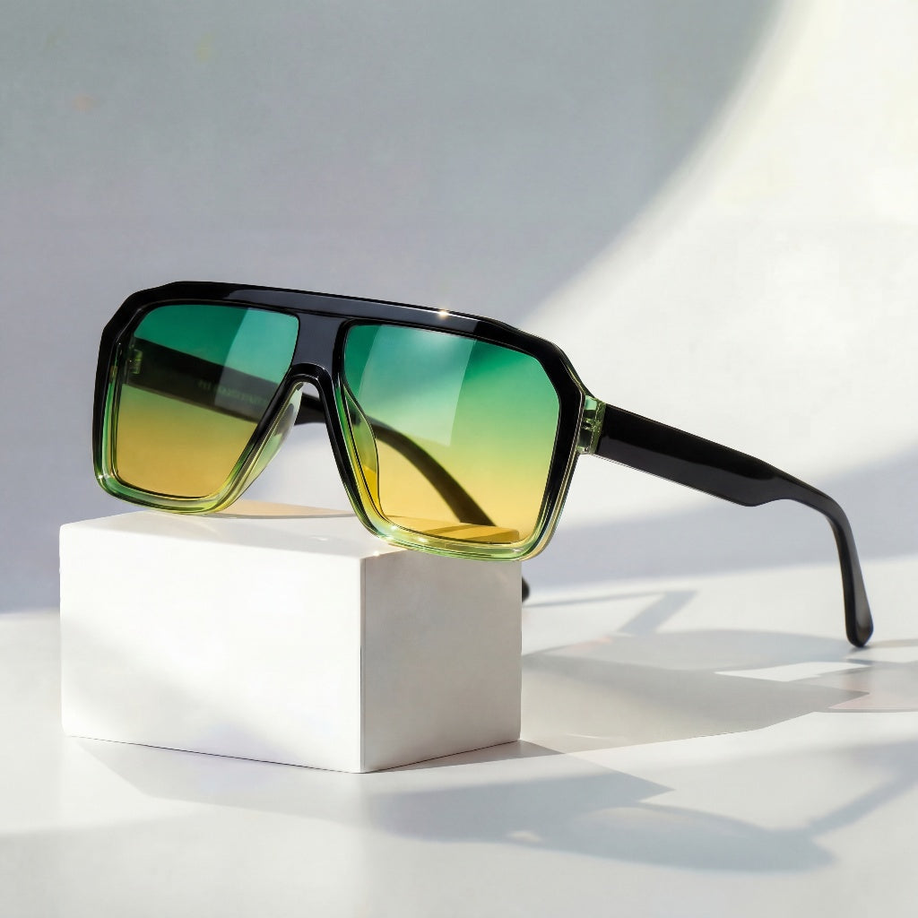Raven Aviator Retro Sunglasses