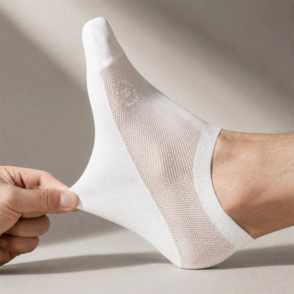 Breathable Reinforced No-Show Socks