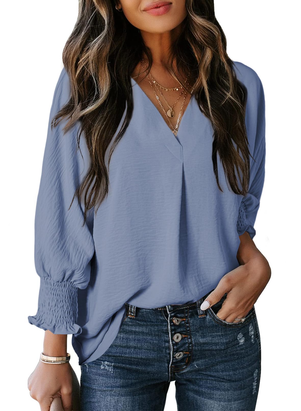 Timeless Casual V-Neck Top
