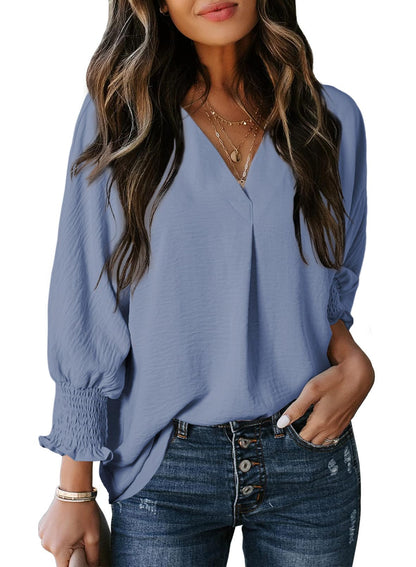 Timeless Casual V-Neck Top