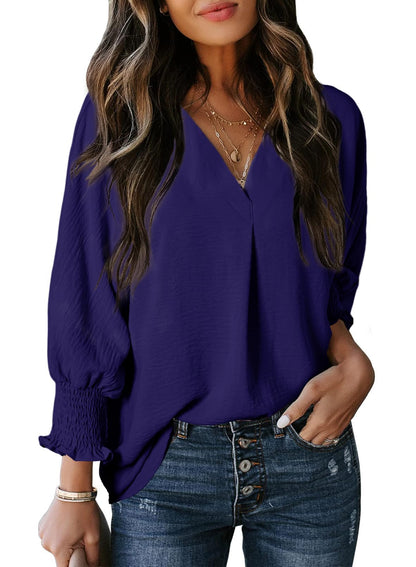 Timeless Casual V-Neck Top