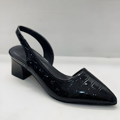 Elisa | Wide-Toe Heeled Pumps