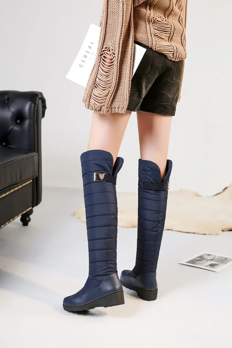 Varelle Quilted Tall Boots