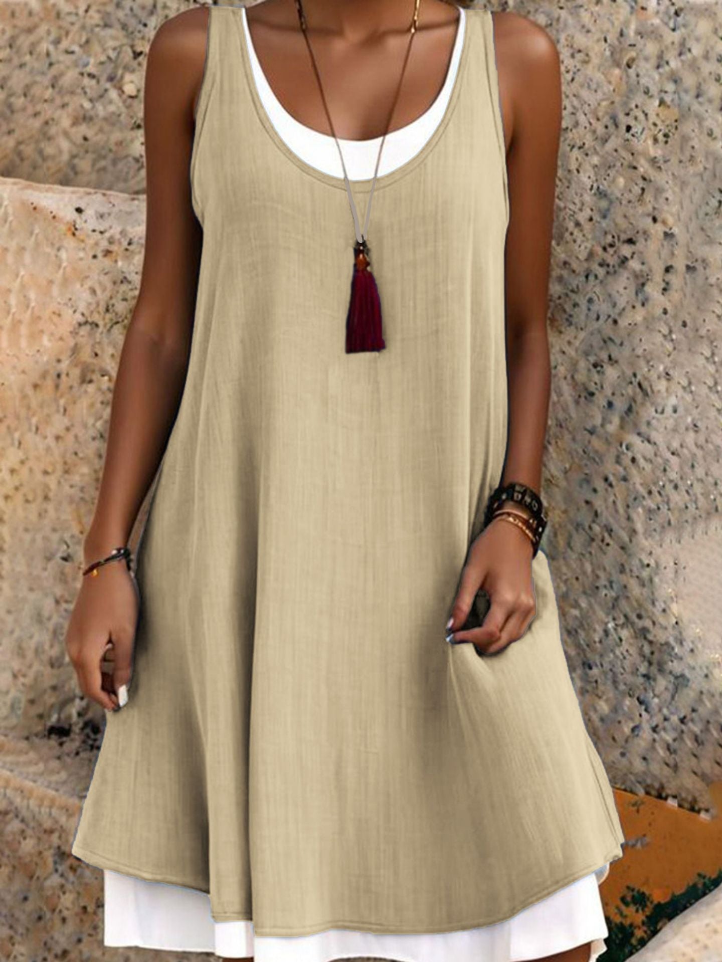 Effortless Layered Dress