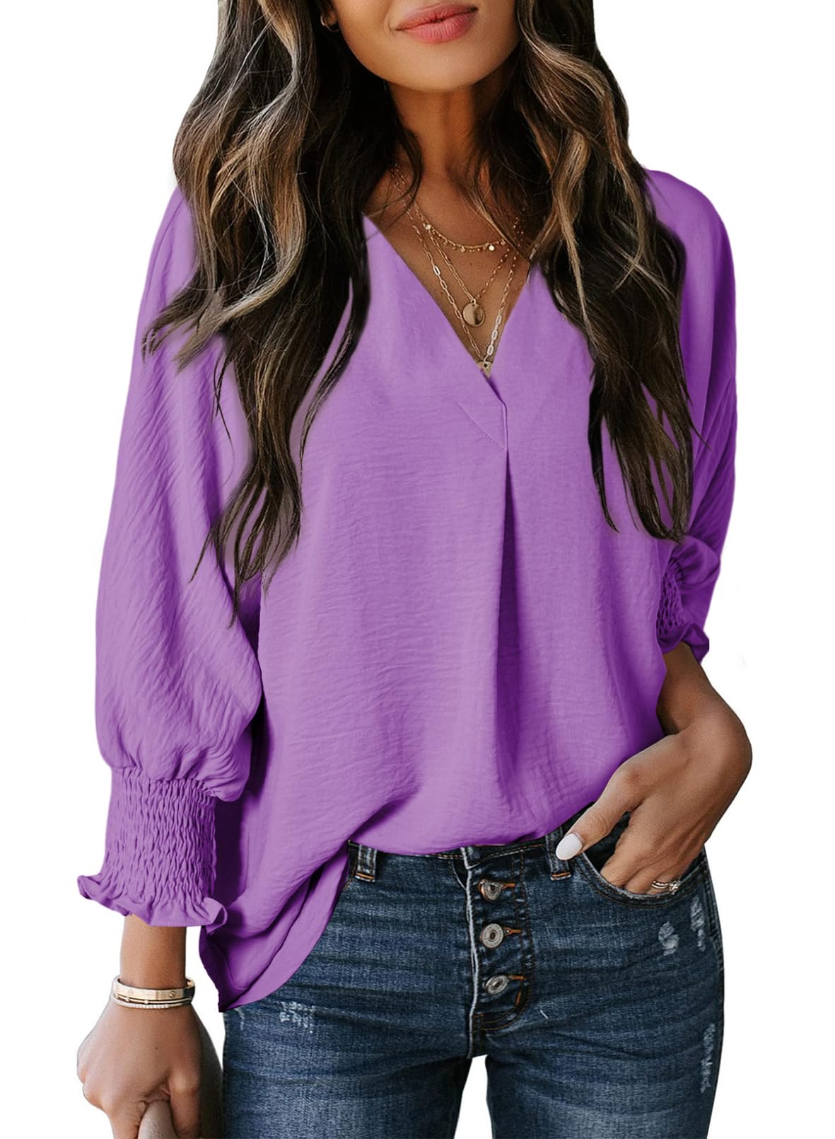Timeless Casual V-Neck Top
