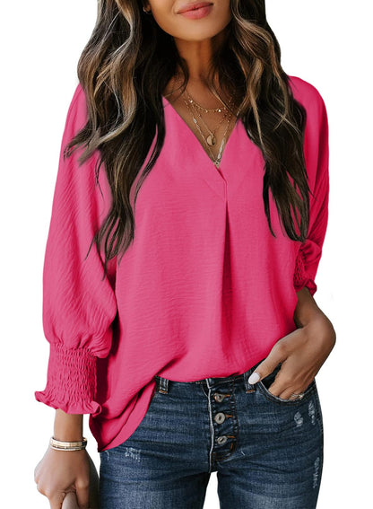 Timeless Casual V-Neck Top