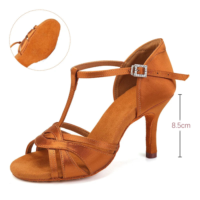 Cecilia Suede-Sole Ballroom & Latin Dance Heels